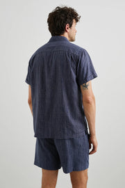 Waimea Shirt in Matrix Navy Pearl