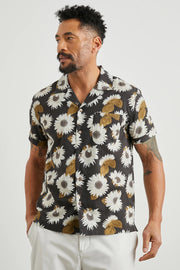 Moreno Shirt in Sunflower Twirl Bark