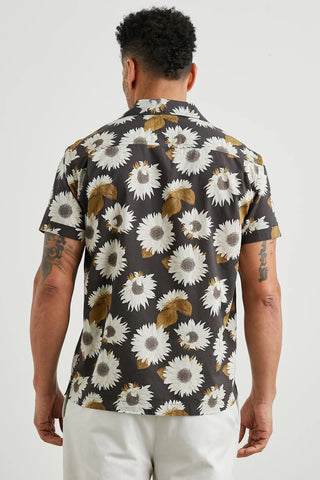 Moreno Shirt in Sunflower Twirl Bark