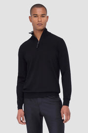 Spencer Quarter-Zip Merino-Wool Sweater in 4 Colours