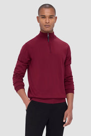 Spencer Quarter-Zip Merino-Wool Sweater in 4 Colours