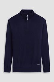 Spencer Quarter-Zip Merino-Wool Sweater in 4 Colours