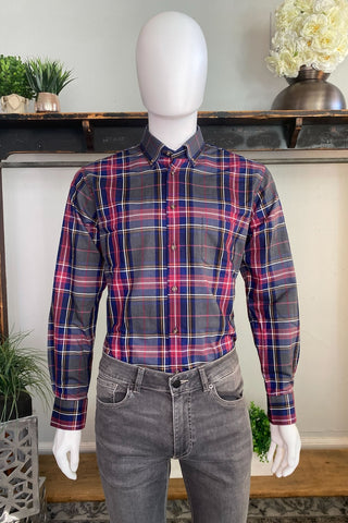 Long Sleeve Button Down Casual Shirt in 2 FIts