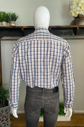 Long Sleeve Button Down Casual Shirt in 2 Fits