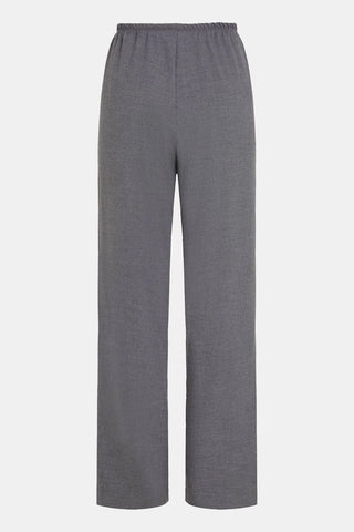 Relaxed-Fit Dress Pant in Grey Mélange