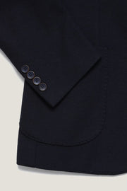 Matteo Smart Knit Blazer in Navy