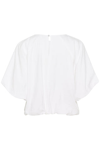 Gabby Blouse in Optical White