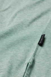 Short-Sleeved Polo Shirt in Green