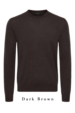 Margrate Merino Crewneck Sweater in 16 Colours