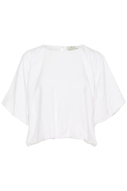 Gabby Blouse in Optical White