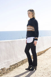 Mock Neck Eyelash Sweater in 2 Colors