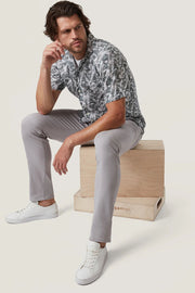 Cool Tapered Pant in Cement Twill