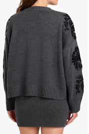 Leanna Sweater in Heather Grey