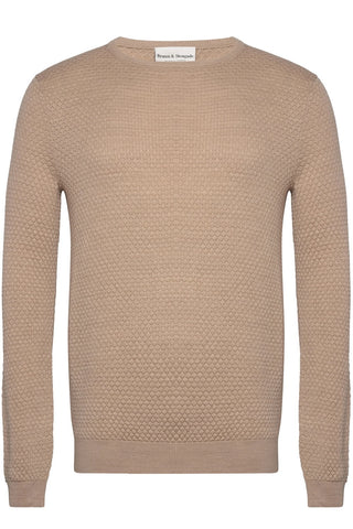 Irving Popcorn-Knit Sweater in 3 Colours