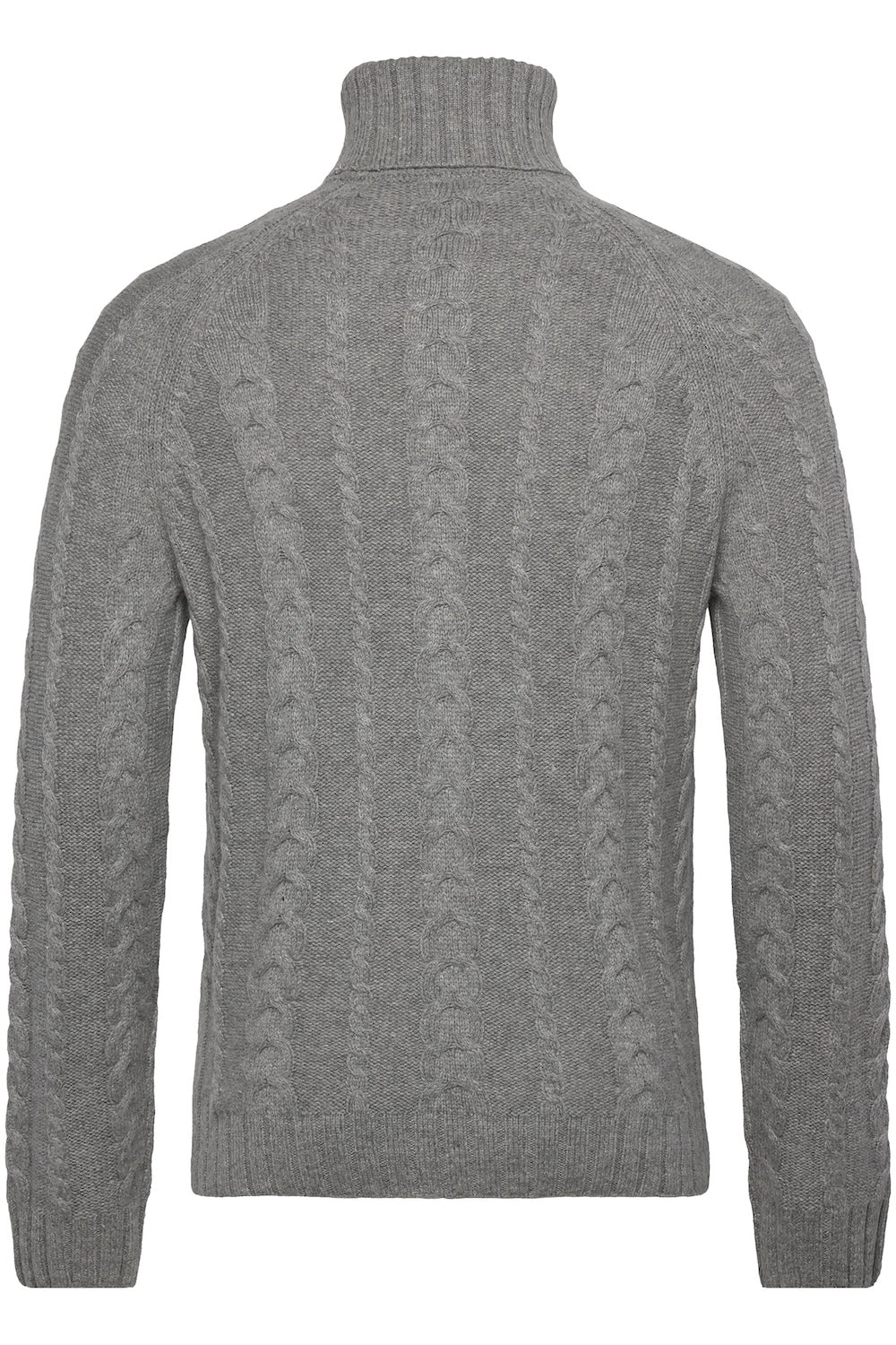 ナエ　na. e Basic Turtle Neck Knit Gray Basic Cashmere Turtleneck Sweater – NAADAM