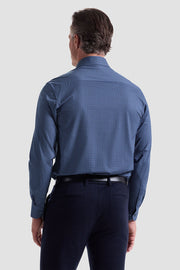 James Long Sleeve OoohCotton Shirt in NIght Blue