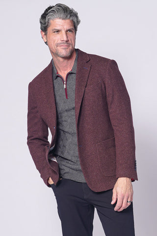 Gallagher Sportcoat in Burgundy
