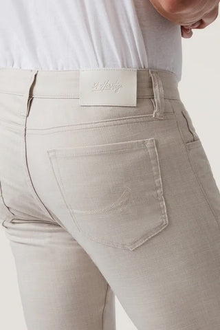 Courage Straight Leg Pants in Cream Cross Twill