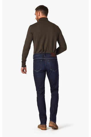 Cool Tapered-Legged Jeans in Deep Refined