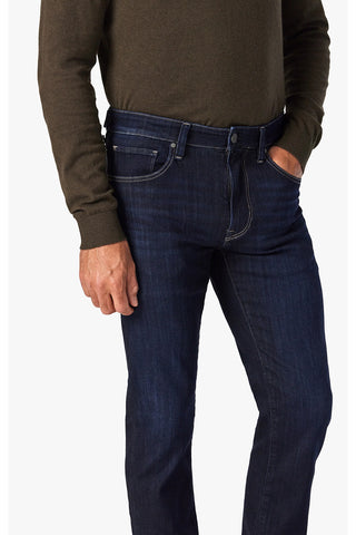 Cool Tapered-Legged Jeans in Deep Refined