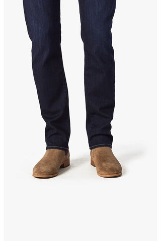 Cool Tapered-Legged Jeans in Deep Refined