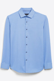 Bugatchi Long-Sleeved Casual Knit Shirt