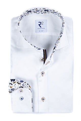 Long-Sleeved Sport Shirt White