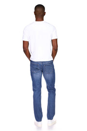 Nick Slim-Fit Perfomance Jeans in Satellite