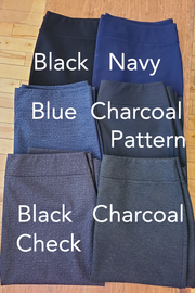 Pull-On Pencil Skirt Six Colours