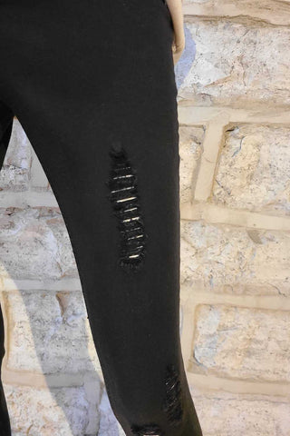 Distressed Jeans Black or White