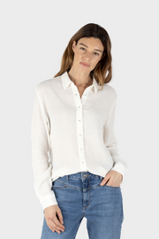 Long Sleeve Cotton Gauze Shirt