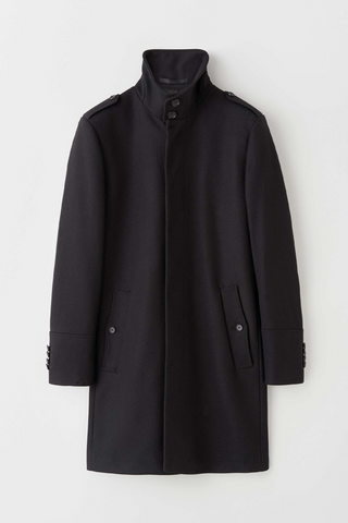 Cunning Wool Coat Black or Grey