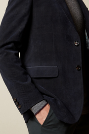York Velvet Sport Coat Navy