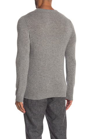 Long-Sleeved V-Neck Sweater Three Colours