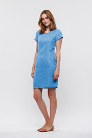 Aundreas Short-Sleeved Linen Dress Four Colours