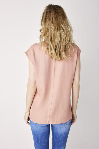 Sleeveless V-Neck top