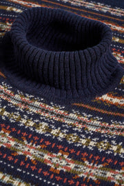 Fairisle Roll Knitted Pullover