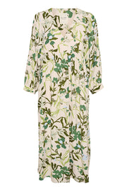 Nikolina Long Sleeve Tea Length Dress in 2 Colours
