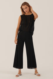 Evelin St. Gallen Embroidered Trouser