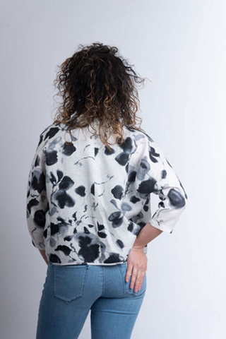 Pleat Hem Soft Jacket