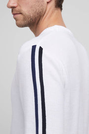 Tore Crewneck Sweater Navy or White