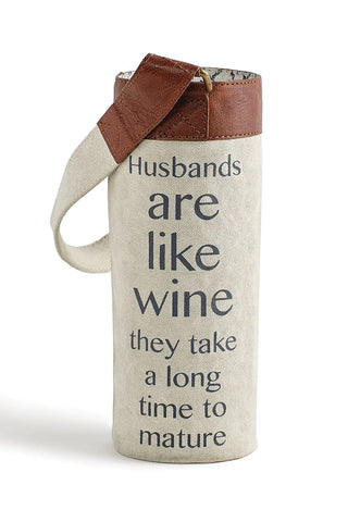 Wine tote for 1 bottle - Cheers