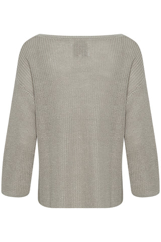Cetrona Linen-Knit Sweater Four Colours