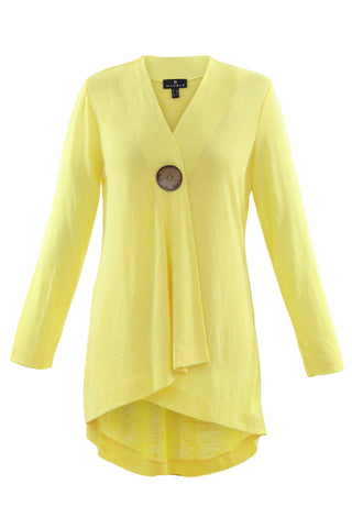 One-Button Cardigan Sweater Three Colours