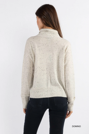 Autumn Cashmere Relaxed Mock Neck Sweater