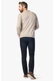 Courage Straight-Legged Jean in Rinse Brushed Soft Denim