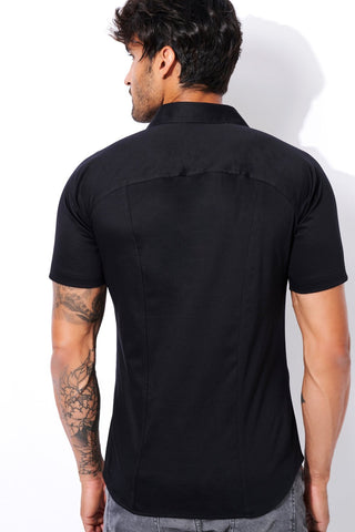 Desoto Short Sleeve Shirt with Kent Collar-53532-3