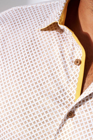 Desoto Short Sleeve Shirt with Kent Collar-52532-3