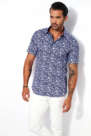 Desoto Short Sleeve Shirt in Floral Print