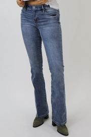 Jaxtyn High-Rise Boot-Cut Jeans